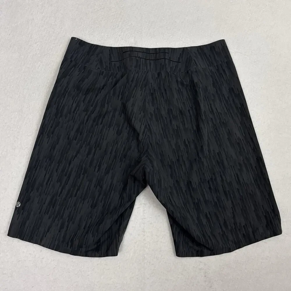 Lululemon Board Shorts Men 34 Gray El Current Swim Trunks Performance